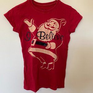 "I Believe" Santa T-Shirt